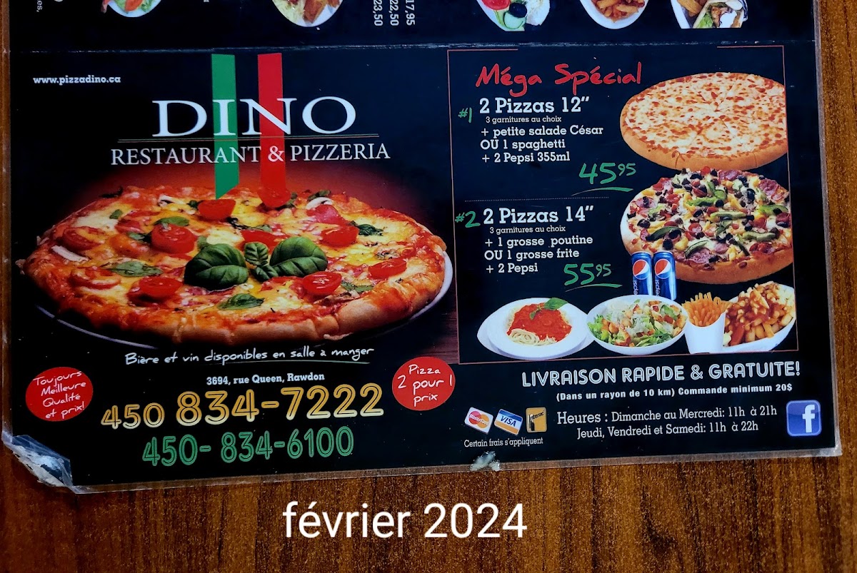 Menu Restaurant Dino Rawdon-6